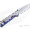 Chris Reeve Small Sebenza 31 Left Hand Night Sky S45VN MOP Inlay Unique Graphic Folding Knife 005