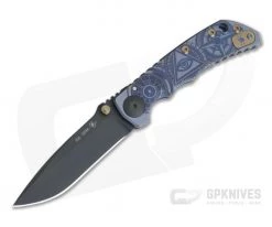 Spartan Harsey Folder Blue Bronze Oculus Special Edition Black PVD S35VN
