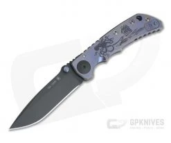 Spartan Harsey Folder Blue & Bronze Kraken Special Edition Black PVD S35VN