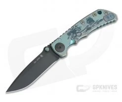 Spartan Harsey Folder Green & Bronze Kraken Special Edition Black PVD S35VN