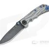 Spartan Harsey Folder Sound Wave Titanium Special Edition Nichols Damascus