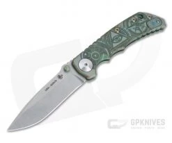 Spartan Harsey Folder Special Edition Green Oculus Stonewashed S45VN