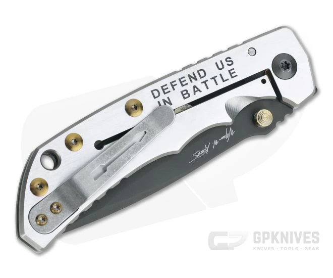 Spartan Harsey Folder Special Edition Saint Michael the Archangel Black PVD S45VN 2 Spartan Harsey Folder Special Edition Saint Michael the Archangel Black PVD S45VN - Image 2