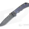 Spartan Harsey Folder Special Edition Blue Mayan Nichols Damascus Folder