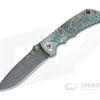 Spartan Harsey Folder Special Edition Plague Doctor Nichols Damascus Folder 032