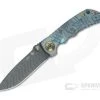Spartan Harsey Folder Special Edition Plague Doctor Nichols Damascus Folder 049