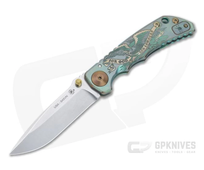 Spartan Harsey Folder 2021 Special Edition God and Country S45VN Folder 1 Spartan Harsey Folder 2021 Special Edition God and Country S45VN Folder