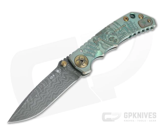 Spartan Harsey Folder Special Edition Plague Doctor Nichols Damascus Folder 062 1 Spartan Harsey Folder Special Edition Plague Doctor Nichols Damascus Folder 062