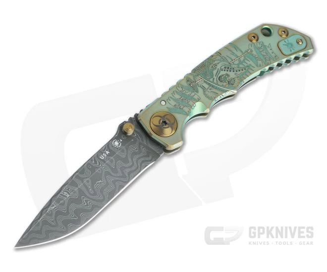 Spartan Harsey Folder Special Edition Plague Doctor Nichols Damascus Folder 063 1 Spartan Harsey Folder Special Edition Plague Doctor Nichols Damascus Folder 063