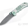 Spartan Harsey Folder Special Edition Green Dragon Nichols Damascus Folder 078