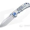 Spartan Harsey Folder Special Edition Blue Dragon Stonewashed S45VN Folder 079