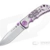 Spartan Harsey Folder Special Edition Purple Dragon Stonewashed S45VN Folder 080