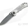 Spartan Harsey Folder Special Edition Black and Satin Saint Michael Nichols Damascus Folder 082