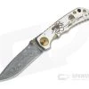 Spartan Harsey Folder Special Edition Bronze Kraken Nichols Damascus Folder 087