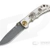 Spartan Harsey Folder Special Edition Bronze Kraken Nichols Damascus Folder 088