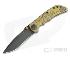 Spartan Harsey Folder Special Edition Bronze M4 Rifle Black PVD S35VN