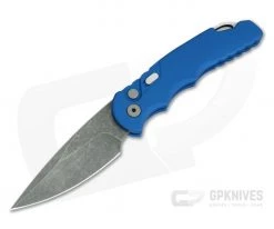 Protech Tactical Response TR-5 Exclusive Acid Washed S35VN Automatic T501-AW-BLUE