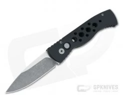 Protech TR-2 Exclusive Two Tone Acid Wash Satin Blade 20th Anniversary Skeletonized Auto TR-2-PT20AW
