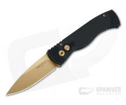 Protech Tactical Response TR-2 Copper Rose 154cm Black Aluminum Automatic TR-2CR