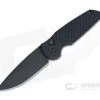 Protech Tactical Response 3 Operator Fish Scale Black DLC Tritium Push Button Automatic TR-3X1