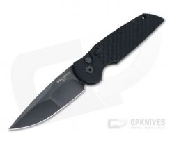 Protech Tactical Response 3 Limited Compound Mirror DLC Black Fish Scale Push Button Automatic TR-3X1-M-DLC