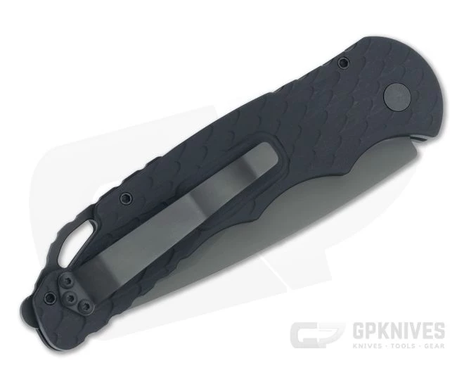 Protech Tactical Response 4 Operator Black DLC CPM-D2 Feather Texture Black Automatic TR-4.F3-OPERATOR 2 Protech Tactical Response 4 Operator Black DLC CPM-D2 Feather Texture Black Automatic TR-4.F3-OPERATOR - Image 2