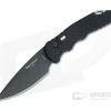 Protech Tactical Response 4 Limited Black DLC CPM-D2 Feather Texture Black Aluminum Automatic TR-4.F3
