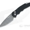 Protech Tactical Response TR-5 Devin Thomas Stainless Damascus #38 Black Fish Scale Automatic TR-5-DT2020-38