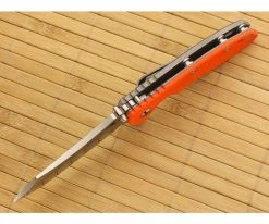 Hinderer Knives XM-18 3.5" Limited Skinner Orange Flipper 2-Tone Blade -Limited Edition Knives Sales 2022 xm18le 35 001 3