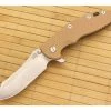 Hinderer Knives XM-18 3.5" Limited Skinner Coyote Flipper 2-Tone Blade