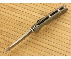 Hinderer Knives XM-18 3.5" Limited Skinner Green Flipper 2-Tone Blade -Limited Edition Knives Sales 2022 xm18le 35 003 3