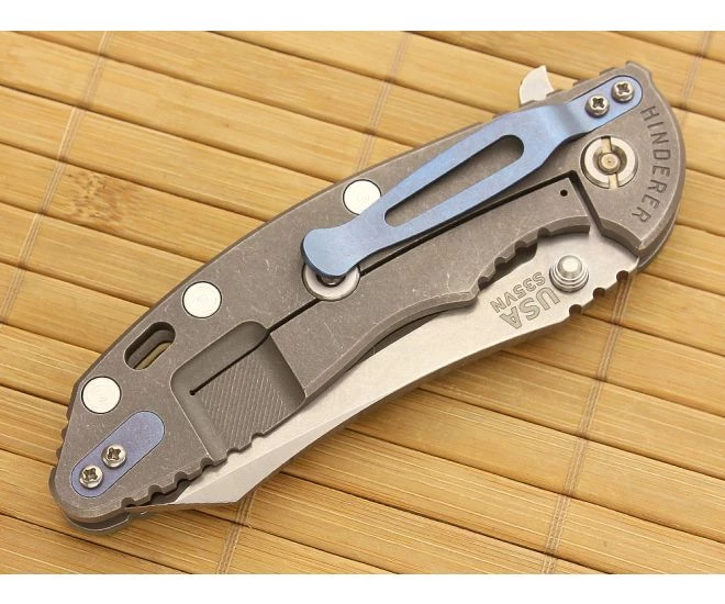 Hinderer Knives XM-18 3.5" Limited Skinner Translucent Flipper 2-Tone Blade 2 Hinderer Knives XM-18 3.5" Limited Skinner Translucent Flipper 2-Tone Blade - Image 2